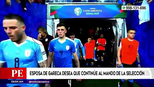 Esposa de Gareca no quería que deje la Selección Peruana