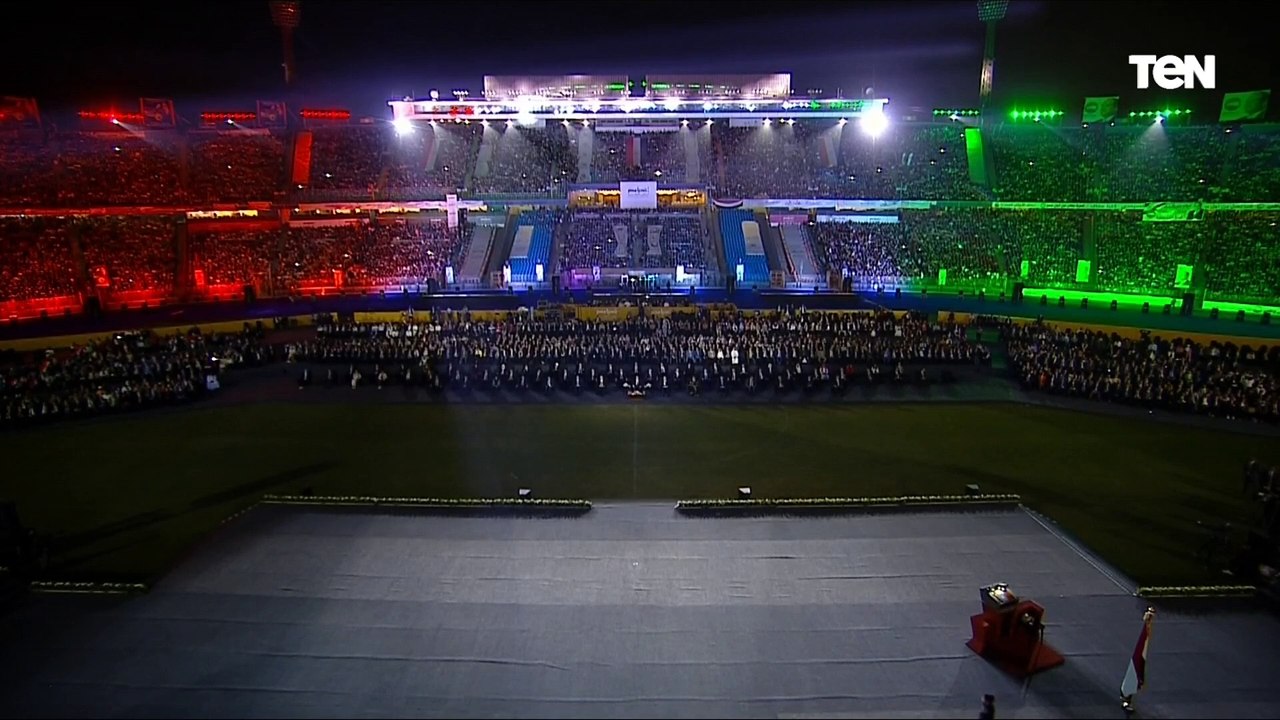 أغنية تتسمع بالقلب .. محمد أسامة  يبدع في أغنية "كنت هنا" خلال فعالية تحيا مصر