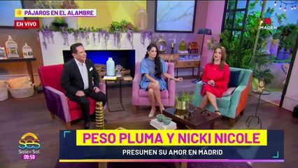 Nicki Nicole y Peso Pluma YA PRESUMEN su amor con tremendo BESO en el escenario