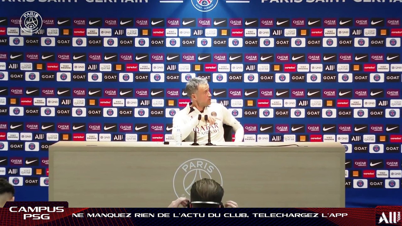 Replay : Paris Saint-Germain - AS Monaco: La conférence de presse de Luis Enrique en direct du Campus