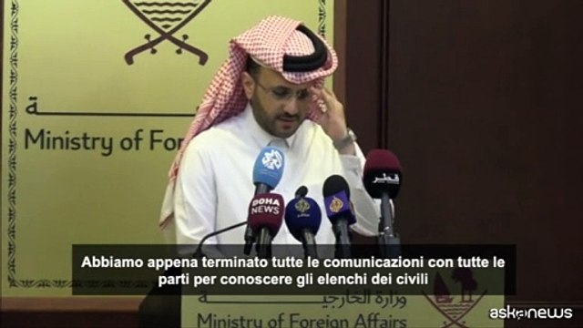 Qatar: tregua tra Israele e Hamas da venerd? alle 7 di mattina