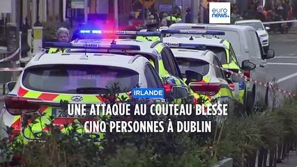 Irlande : cinq personnes dont trois enfants hospitalisées après un "incident grave" à Dublin