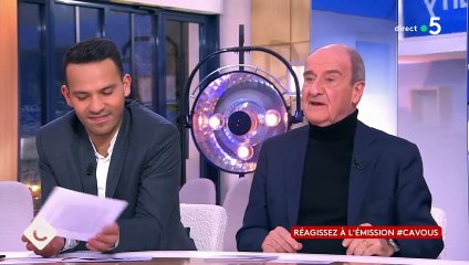 Jarry évoque "À côté de ses pompes", la fiction où il incarne le rôle principal sur France 2, dans "C à vous" sur France 5