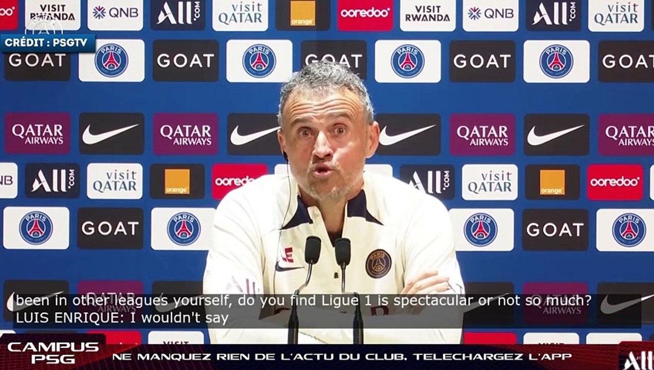 Luis Enrique répond à Thierry Henry