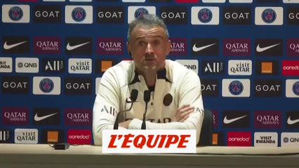 Enrique : « La Ligue 1 est bien meilleure que je ne le pensais » - Foot - L1 - PSG