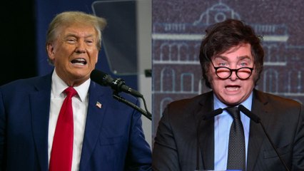 Milei y Trump intercambian elogios en redes sociales