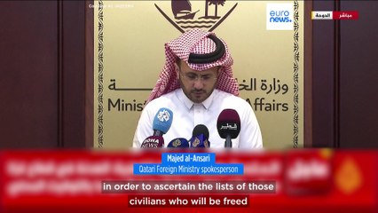 Four-day truce begins in Israel Hamas war, sets stage for hostage release