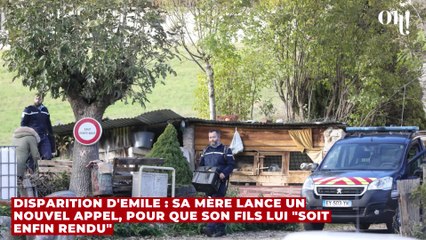 Disparition d'Emile : sa mère lance un nouvel appel, pour que son fils lui "soit enfin rendu"