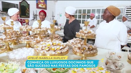 Catia Fonseca aprende a fazer flores de açúcar |Melhor da Tarde