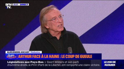 Antisémitisme: "Il faut prendre la parole et dire qu'on n'a pas peur", affirme le réalisateur Alexandre Arcady