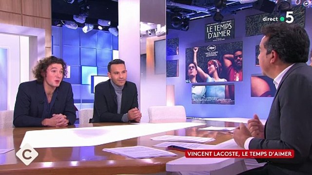 Vincent Lacoste dévoile les secrets de sa perte de poids pour son dernier film sur le plateau de C à Vous .