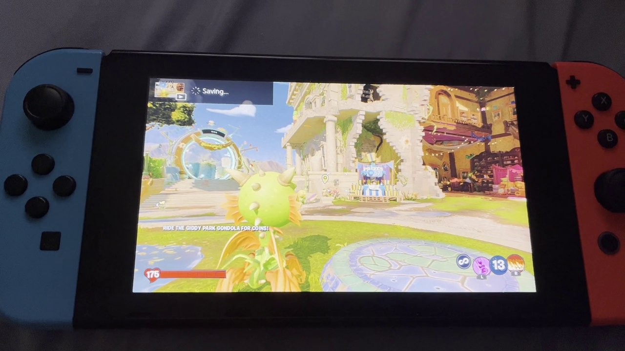 How to record 30 seconds "Plants vs Zombies: Battle for Neighborville" gameplay on the Nintendo Switch
