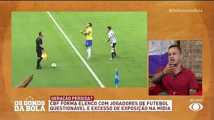 Neto e turma analisam tentativa de elástico de Raphina na Seleção Brasileira: “ali o campo acaba?”