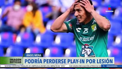 Alerta en el León: una lesión pone en duda a Ángel Mena para el Play-In | Imagen Deportes