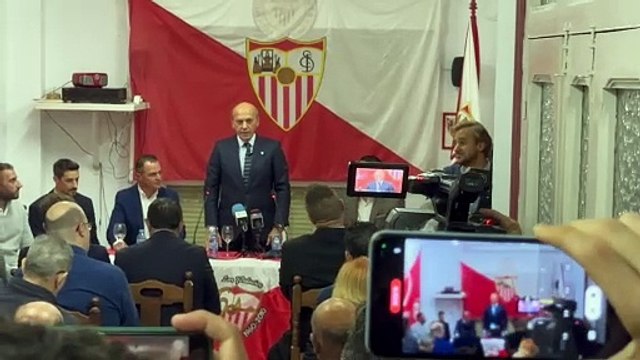 Del Nido en Los Palacios sobre su proyecto, Navas y Dragutinovic