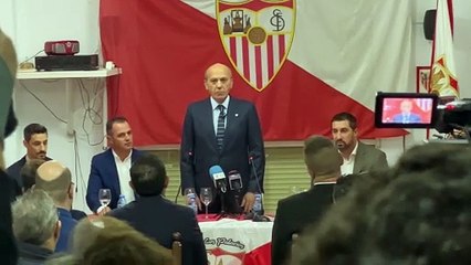 Del Nido habla del apoyo del sevillismo