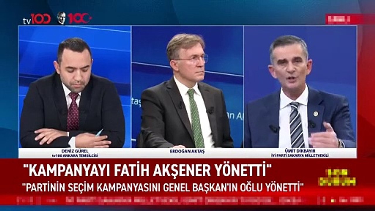 İYİ Partili Dikbayır: Seçim kampanyasını yürüten Akşener'in oğlu, elinde poşetle para dağıttı