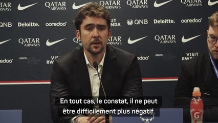 PSG - Prêcheur : “On est au pied du mur”