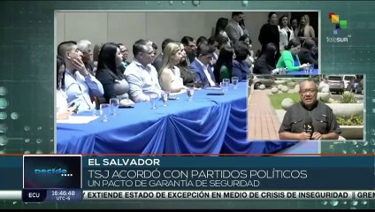 El Salvador: Tribunal Supremo Electoral acuerda con nueve partidos un pacto de entendimiento