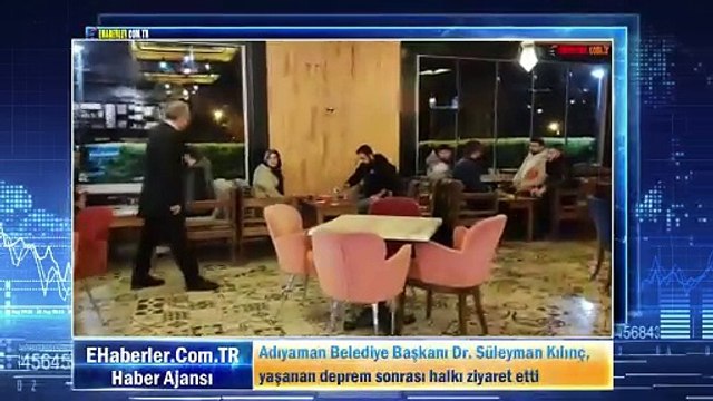 Adıyaman Belediye Başkanı Dr. Süleyman Kılınç, yaşanan deprem sonrası halkı ziyaret etti