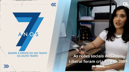 As redes sociais do Grupo Liberal foram criadas em 2009