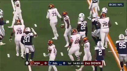 Dallas Cowboys vs. Washington Commanders Highlights HD 1st-QTR _ Week 12 - November 23_ 2023