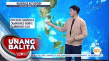 Rainfall advisory, nakataas ngayon sa ilang bahagi ng Southern Luzon; pag-uulan, epekto ng Shear line - Weather update today as of 7:19 a.m. (November 24, 2023) | UB