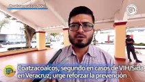 Coatzacoalcos, segundo en casos de VIH/Sida en Veracruz; urge reforzar la prevención