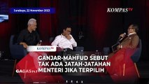 Ganjar-Mahfud soal 'Jatah' Menteri: Pengangkatan Menteri Bukan Politik Dagang Sapi