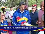Pdte. Maduro sostiene Encuentro con Movimientos Sociales de toda Venezuela en Defensa del Esequibo