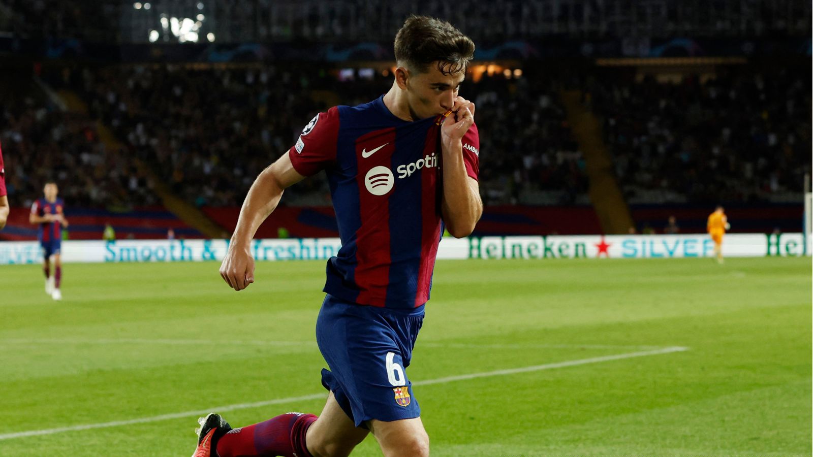 Barca duo offer support to injured Gavi