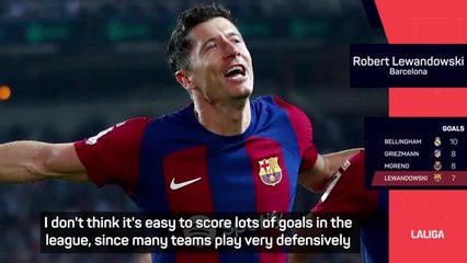 Lewandowski acknowledges Bellingham's challenge for Golden Boot