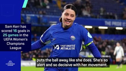 Hayes 'fancied' Kerr to score a hat-trick against Paris FC