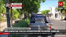 Despliegan tercer operativo militar en Culiacán, Sinaloa para asegurar inmueble