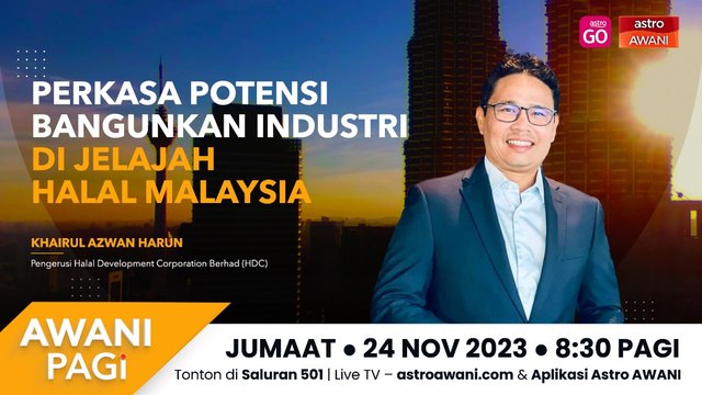 AWANI Pagi: Perkasa potensi bangunkan industri di Jelajah Halal Malaysia