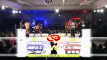 Open The Triangle Gate Title Match HUB & GAMMA & Magnitude Kishiwada (C) vs Masato Yoshino & Naruki Doi & Johnny Gargano