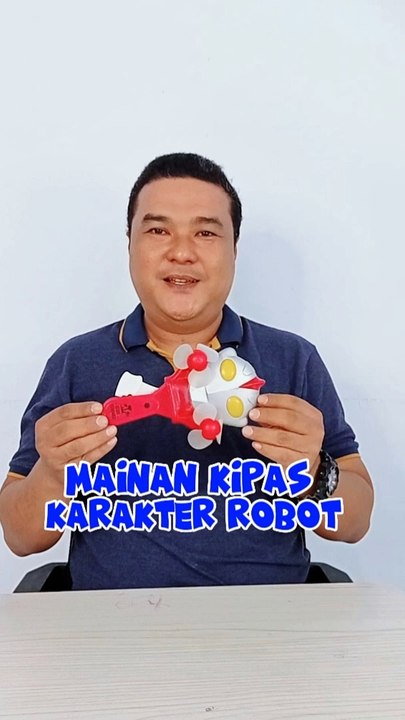 Mainan kipas anak - mainan kipas angin - mainan kipas robot #mainananak