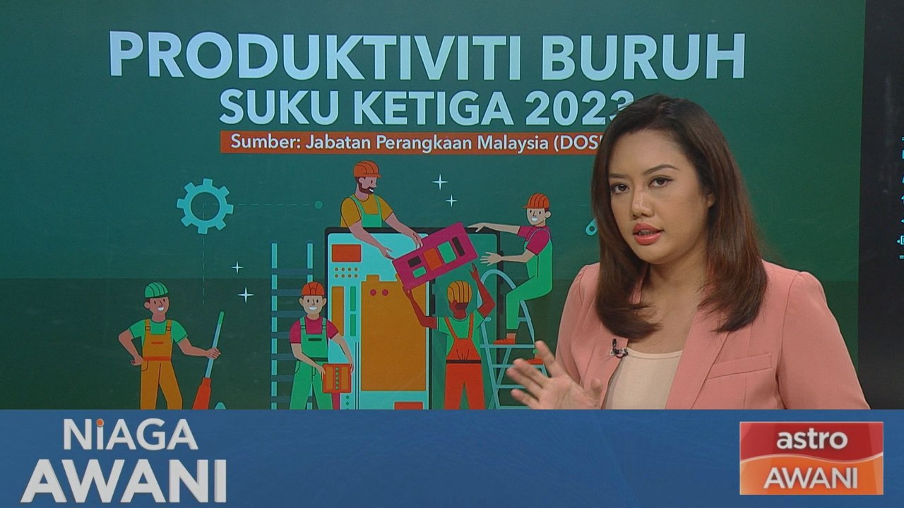 Niaga AWANI: Data & Statistik: Produktiviti buruh merosot 0.9% pada suku ketiga 2023