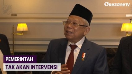 Ketua KPK Jadi Tersangka, Ini Kata Wapres Maruf Amin