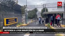 Reportan agresiones en la Facultad de Contaduría de la UNAM