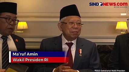 Wapres Ma'ruf soal Fatwa MUI Boikot Produk Pro Israel: Dalam Rangka Mendukung Palestina