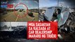 Mga sasakyan sa kalsada at car dealership, inararo ng truck! | GMA Integrated Newsfeed