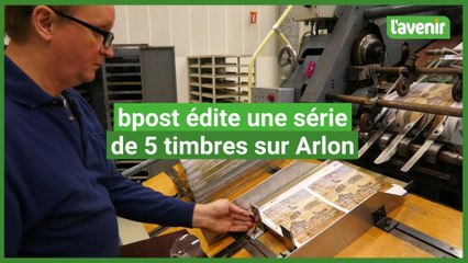BePost publiera en 2024 une série de timbres sur Arlon