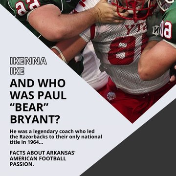 | IKENNA IKE | FACTS ABOUT ARKANSAS’ AMERICAN FOOTBALL PASSION: JERRY JONES (PART 3) (@IKENNAIKE)