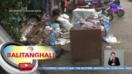 Sako-sakong basura, naipon ng mga residente matapos ang matinding pagbaha | BT