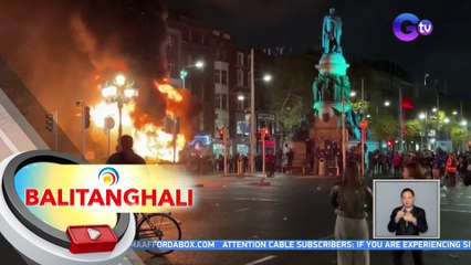 Protesta, ikinasa ng mga nakikisimpatiya sa mga biktima ng pananaksak sa isang paaralan | BT