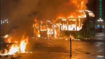 Graves disturbios en Dublín tras el apuñalamiento a cuatro personas