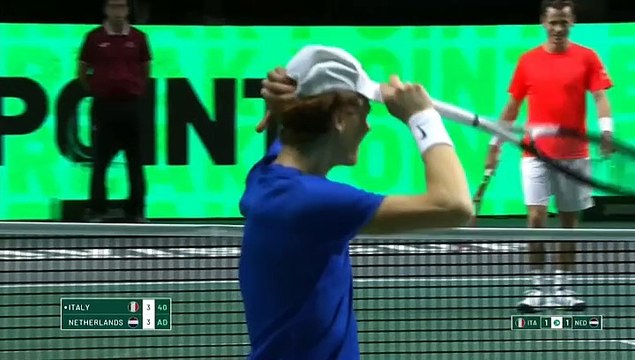 Italy 2-1 Triumph Against Netherlands to Reach the Semis of the 2023 Davis Cup