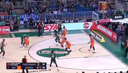 Panathinaikos  90-73 Win Over Valencia in Round 10 of the 23/24 Euroleague