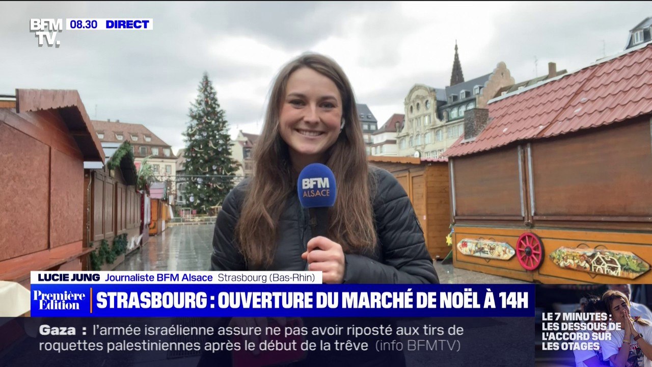 À Strasbourg, le marché de Noël ouvre ce vendredi 24 novembre à 14h